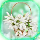 Snowdrops Spring Bouquet icon