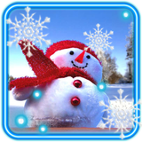 Snowman Cool live wallpaper simgesi