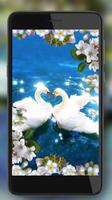 Swans Live Wallpaper capture d'écran 3