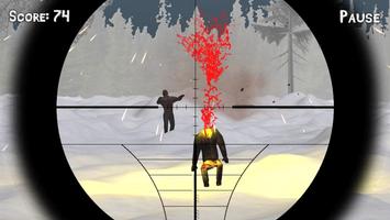 Sniper vs Zombies 3D تصوير الشاشة 1