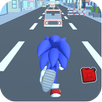 Blue Fast Runner City Hedgehog Sonik APK