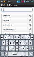 Electronic Dictionary screenshot 1