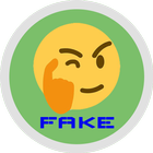 Fake chat messages icon