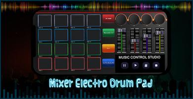 Electro Drum Pad Music Studio Affiche