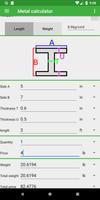 Metal weight calculator syot layar 2