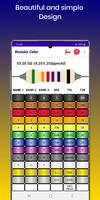 Resistor Color Code Calculator captura de pantalla 1