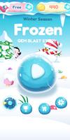 Winter Frozen Season Gem Blast Plakat