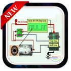 electrical motor wiring diagram иконка