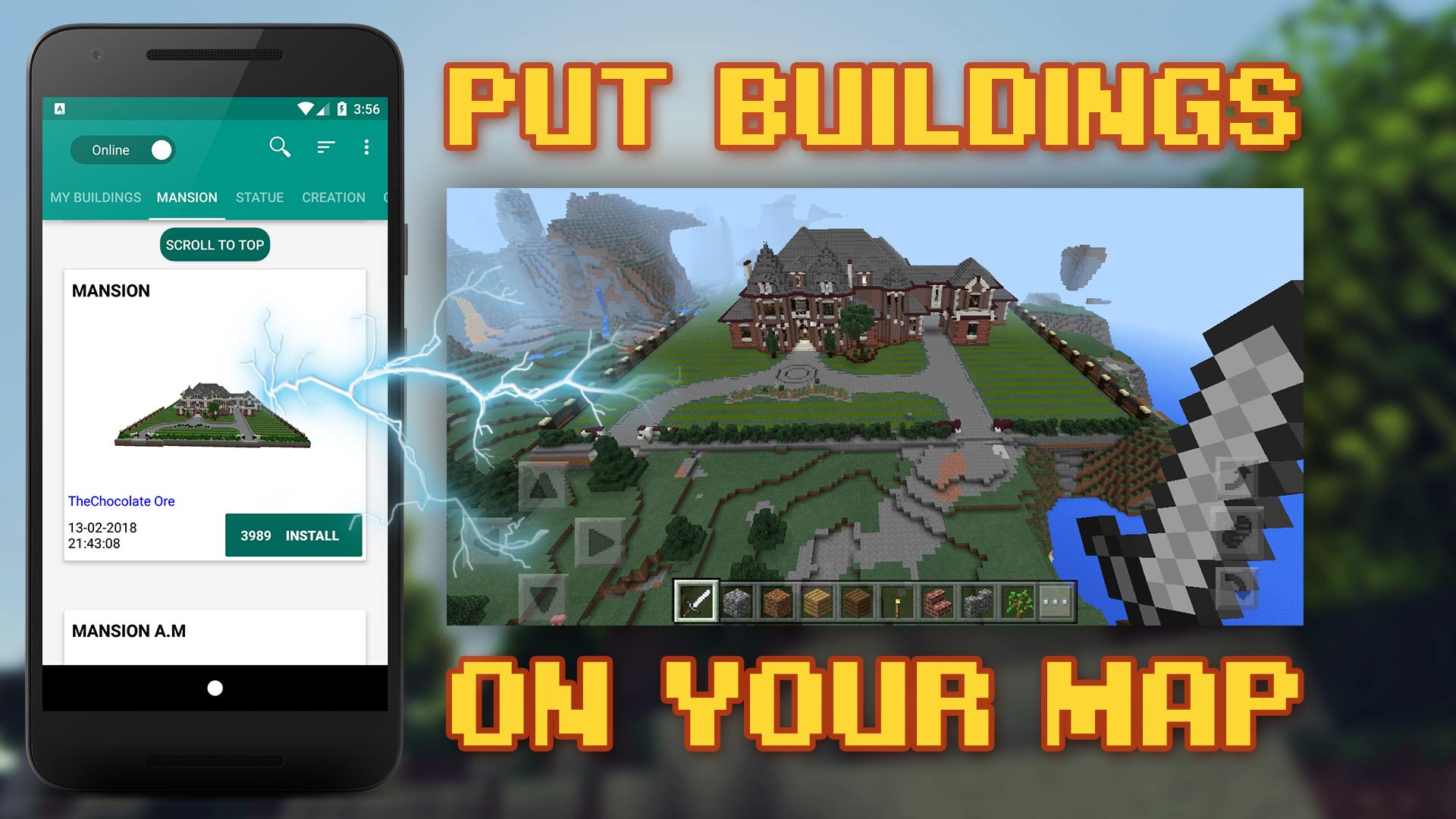 Android 用の Minecraft Peのための建物 Apk をダウンロード