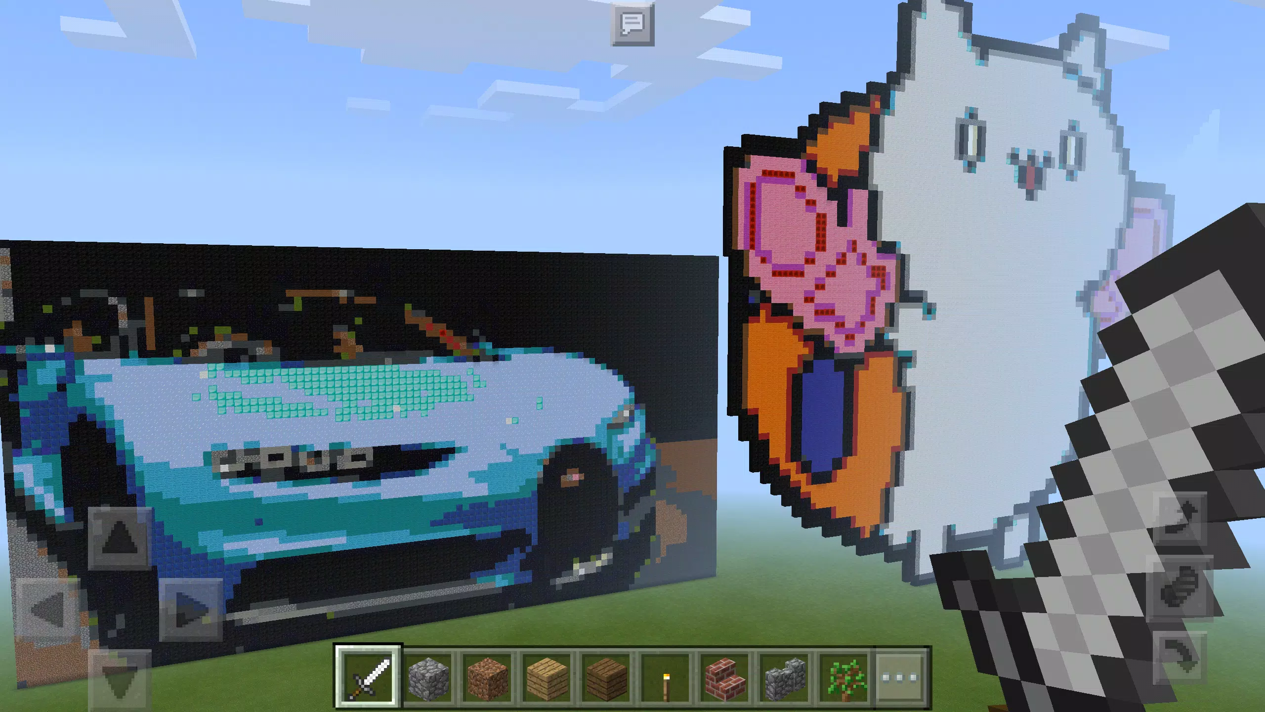 Nyan Cat (Pixel Art) Minecraft Map