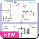 Electric wiring diagram APK