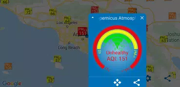 Calidad del aire: eAirQuality