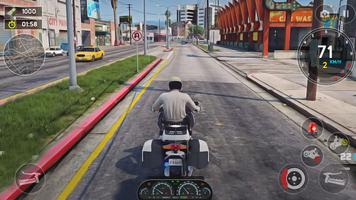 US Police Bike Rider Simulator تصوير الشاشة 3