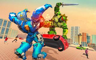 US Army Turtles Transform Robot Hero پوسٹر