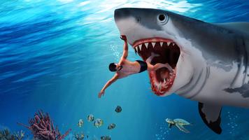 Angry Shark Attack Games تصوير الشاشة 2