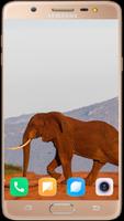 Elephant Wallpaper पोस्टर
