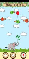Elephant balloon game โปสเตอร์