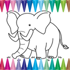 Elephant Coloring Book icône