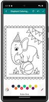 Elephant Coloring Book capture d'écran 3