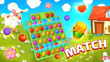 Farm: Match 3 puzzle poster