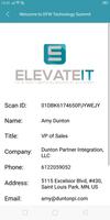 ElevateIT - Badge Scanner App Affiche