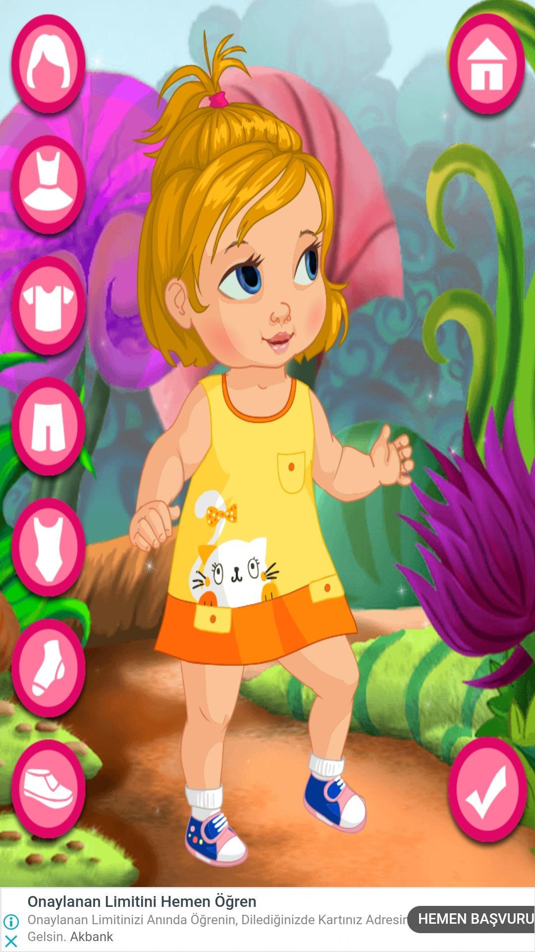 Bebek Giysi Giydirme Oyunu - Kız Oyunları APK pour Android Télécharger