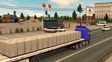 Euro Truck simulator 3D Games capture d'écran 3