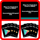 Google Play Gift Card 2022