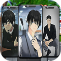Sakura boy school wallpaper