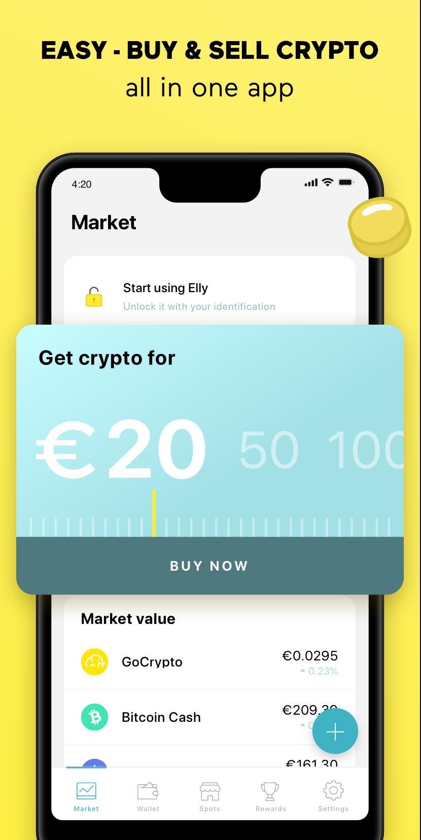 buy cryptocurrency app android