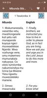 Mbunda Bible capture d'écran 3