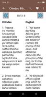 3 Schermata Chindau Bible