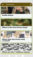 Military songs Cartaz