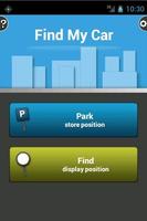 Finde mein Auto - Find my car Plakat