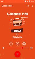 Rádio Cidade FM 105,1 Affiche