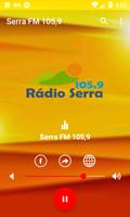 Rádio Serra FM 105,9 الملصق