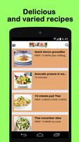 Raw Food Recipes App ảnh chụp màn hình 1