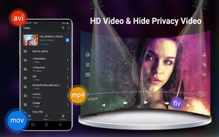 HD Video Player پوسٹر