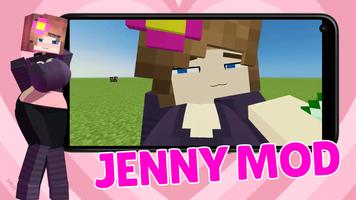 Jenny mod Minecraft PE 포스터
