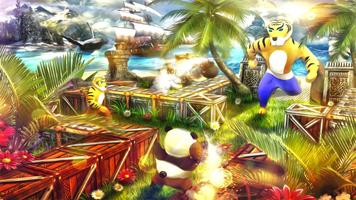 Panda Blast: 3D Adventure الملصق