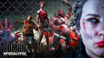 Sniper Dead Zombie War Game 3D Plakat