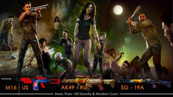 Sniper Dead Zombie War Game 3D screenshot 2