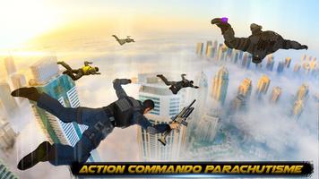 Commando Parachutisme Aventure: Para Militaire OP Affiche