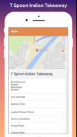 T Spoon Indian Takeaway تصوير الشاشة 3