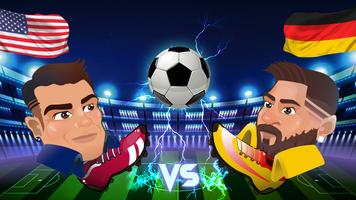 Poster Soccer Heads : Football Game