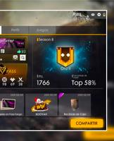 Elite Pass & Diamond & Skins F imagem de tela 1