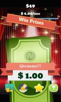 Poster Money Click Game - Win Prizes , Earn Money by Rain