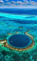 Wallpapers Great Blue Hole ポスター