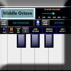 Simulador Teclado Musical ORG ícone