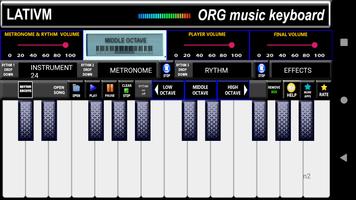 ORG Music Keyboard Simulator تصوير الشاشة 3